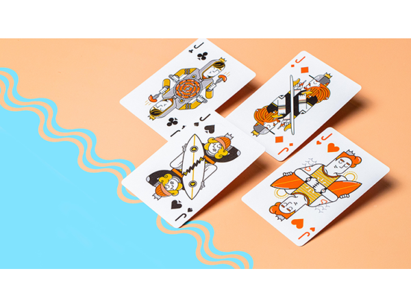 Surfboard V2 Playing Cards by Riffle Shuffle