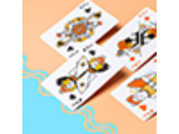 Surfboard V2 Playing Cards by Riffle Shuffle