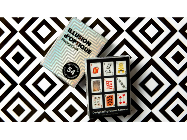 Illusion d'Optique Playing Cards by Art of Play