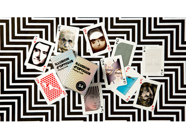 Illusion d'Optique Playing Cards by Art of Play