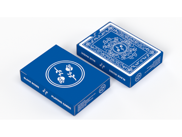 Black Roses Blue Magic Playing Cards
