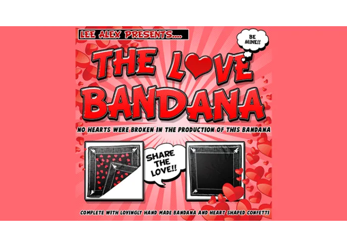 LOVE BANDANA by Lee Alex