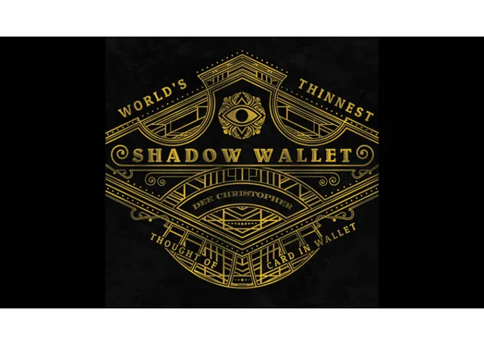 Shadow Wallet Carbon Fiber (Gimmick and Online Instructions) by Dee Christopher and 1914