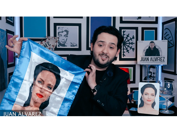 SOCIAL PRINT by Juan Alvarez and Twister Magic (Angelina Jolie)