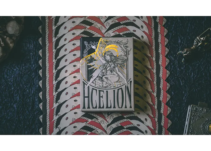 Under the Skin (Mono Edition) Playing Cards by Acelion