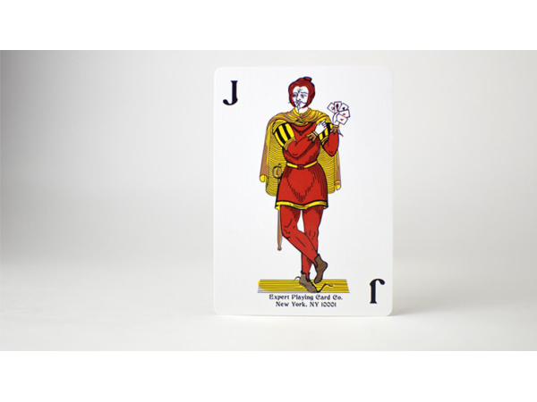 Royal Zen (RED/GOLD) Playing Cards by Expert Playing Cards