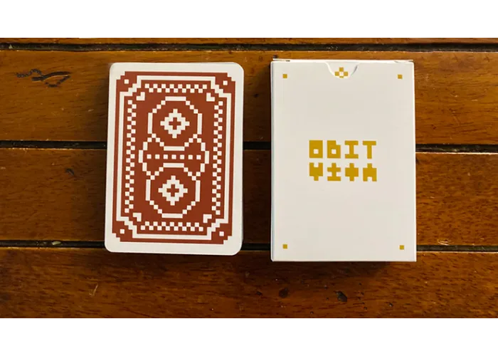 8 Bit Red Playing Cards
