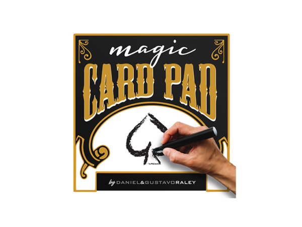 CARD PAD BLUE (Gimmicks and Online Instructions) by Gustavo Raley