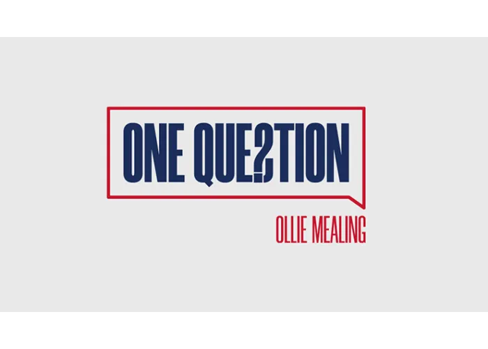One Question (Gimmicks and Online Instructions) by Ollie Mealing