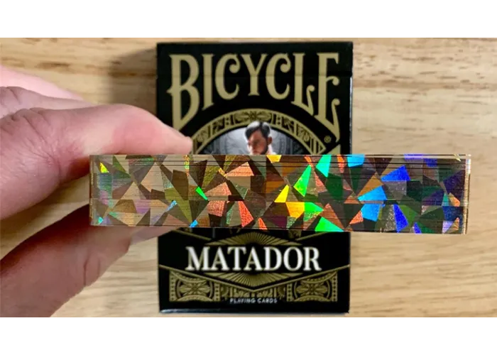 Bicycle Matador (Black Gilded) Playing Cards