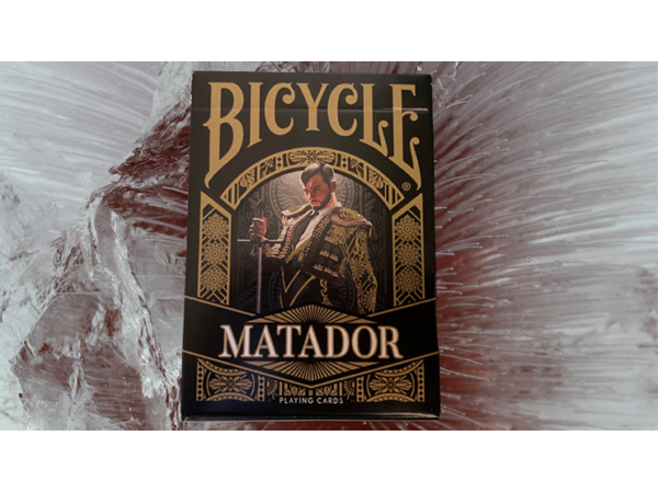 Bicycle Matador (Black Gilded) Playing Cards