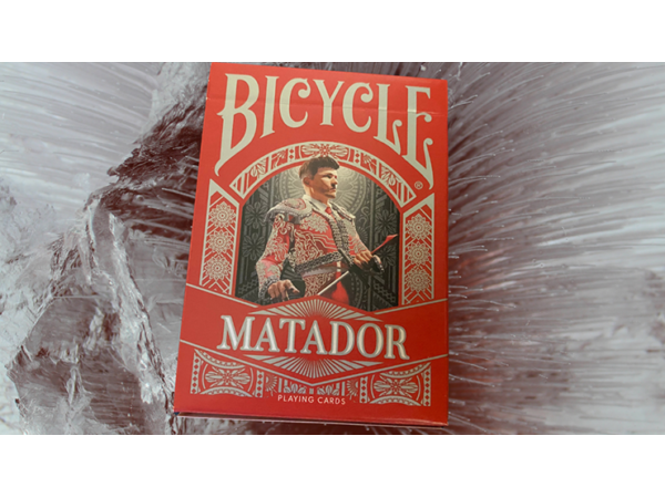 Bicycle Matador (Red Gilded) Playing Cards