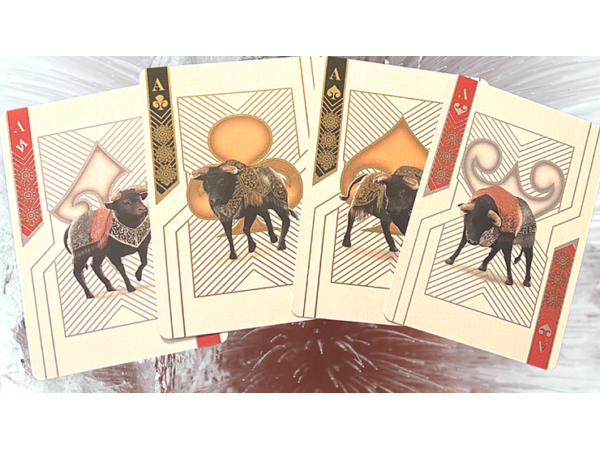 Bicycle Matador (Red Gilded) Playing Cards