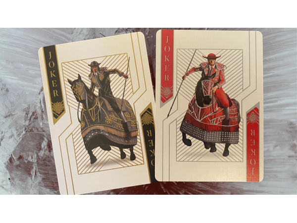 Bicycle Matador (Red Gilded) Playing Cards