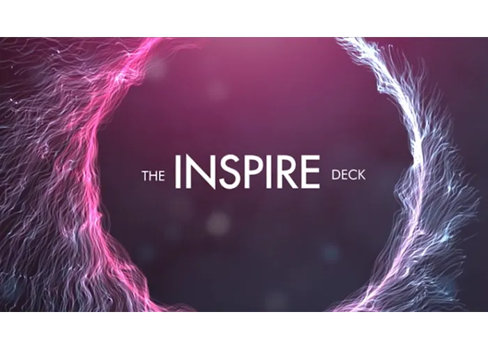 Inspire Deck (Gimmicks and Online Instructions) by Morgan Strebler and SansMinds Creative Lab