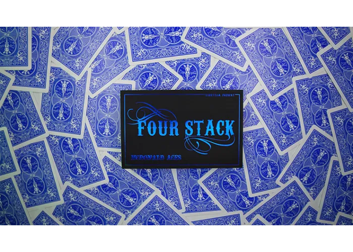 FOUR STACK BLUE by Zihu