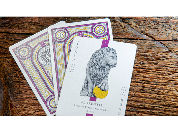 Florentia Antica Playing Cards by Elettra Deganello