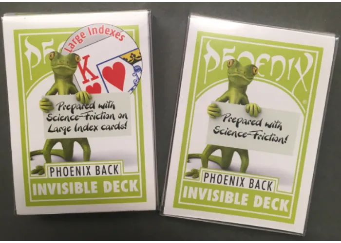 Science Friction Invisible Deck by Card-Shark