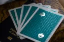 Limited Edition Lounge  in Terminal Teal by Jetsetter Playing Cards – Bild 6