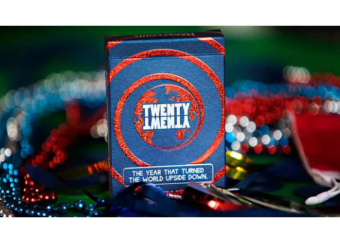 Marvelous Red Twenty Twenty Playing Cards