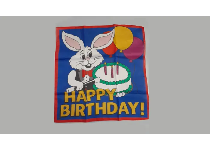 Happy Birthday Silk (18 in) by Ginn and Goshman