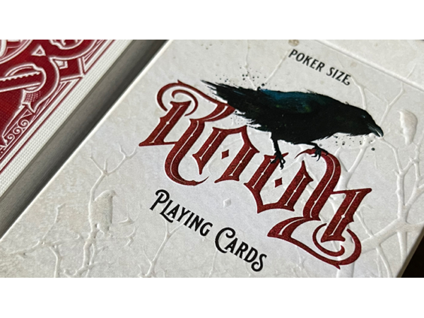 RAVN IIII (Red) Playing Cards Designed by Stockholm17
