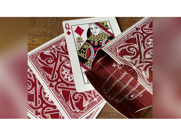 RAVN IIII (Red) Playing Cards Designed by Stockholm17