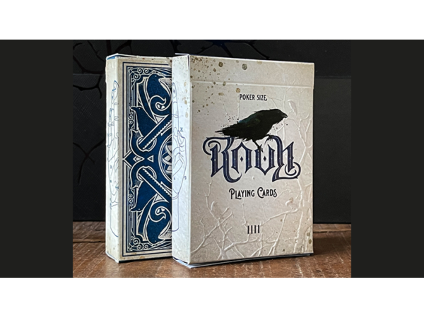 RAVN IIII (Blue) Playing Cards Designed by Stockholm17