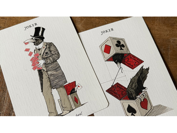 RAVN IIII (Blue) Playing Cards Designed by Stockholm17