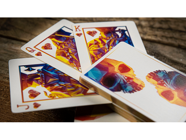 Limited Edition Gilded Memento Mori Genesis Playing Cards