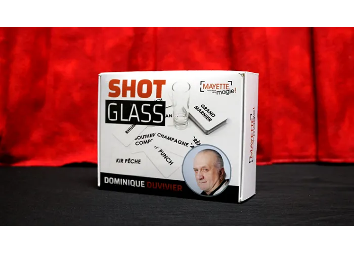 Shot Glass (Gimmicks and Online Instructions) by Dominque Duvivier