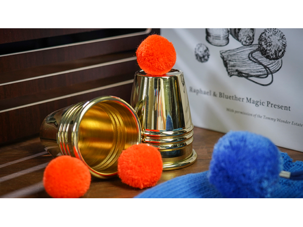 Tommy Wonder Cups & Balls Set (Brass)