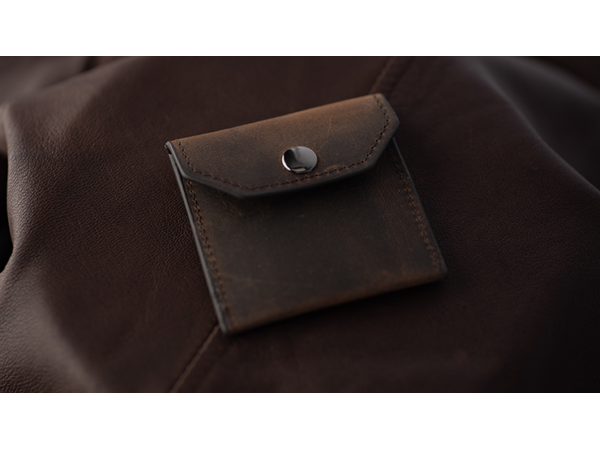 FPS Coin Wallet Brown (Gimmicks and Online Instructions) by Magic Firm