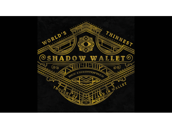 Limited Edition Shadow Wallet Bourbon Tan Leather (Gimmick and Online Instructions) by Dee Christopher and 1914