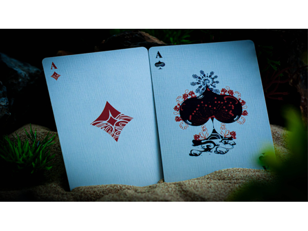 ONDA Aquamarine Playing Cards by JOCU