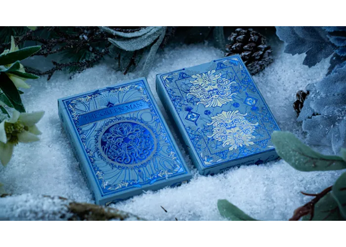 The Green Man Playing Cards (Winter)  by Jocu