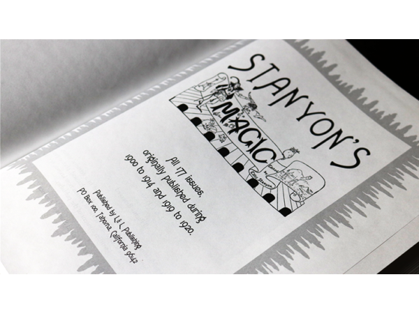 Stanyon's Magic Deluxe (Numbered) by L&L Publishing - Book