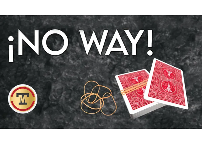 No Way! (Gimmicks and Online Instructions) by Marcel and Tango Magic