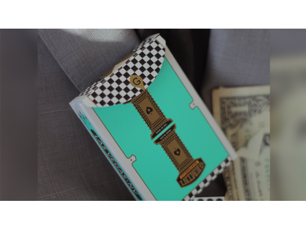 Gemini Casino Turquoise Playing Cards  by Gemini
