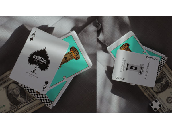 Gemini Casino Turquoise Playing Cards  by Gemini