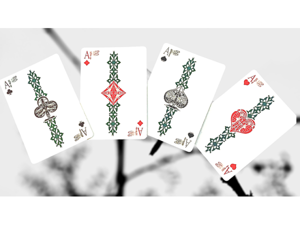 Gilded Bicycle Dragonfly (Teal) Playing Cards