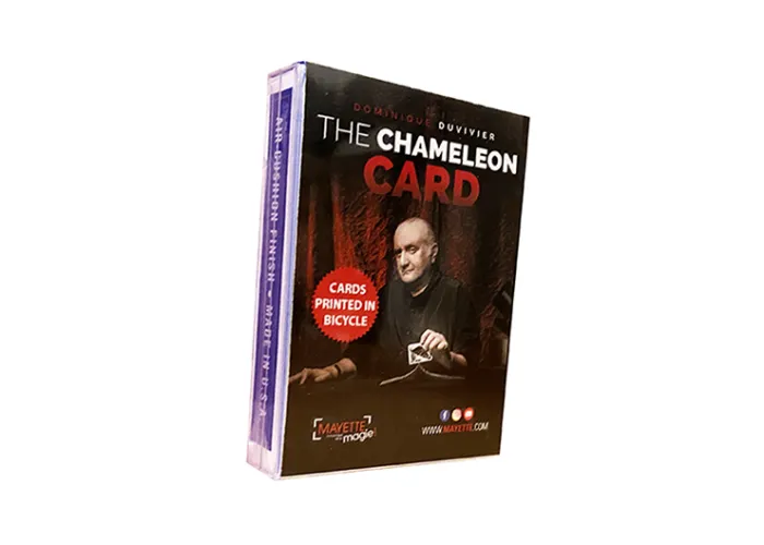 The Chameleon Card 2 (Gimmicks and Online Instructions) by Dominique Duvivier