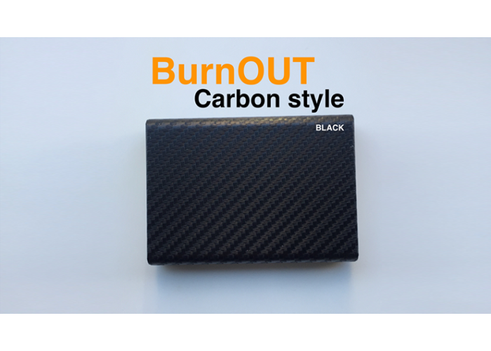 BURNOUT 2.0 CARBON BLACK by Victor Voitko (Gimmick and Online Instructions)