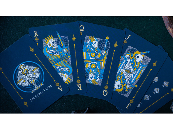 INFINITUM (Royal Blue) Playing Cards