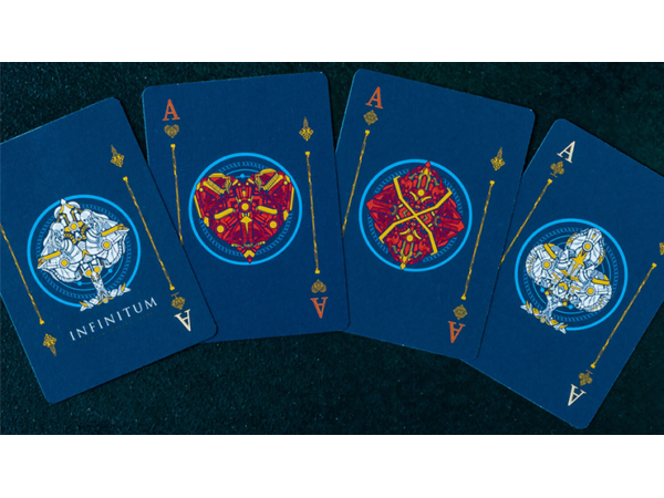 INFINITUM (Royal Blue) Playing Cards