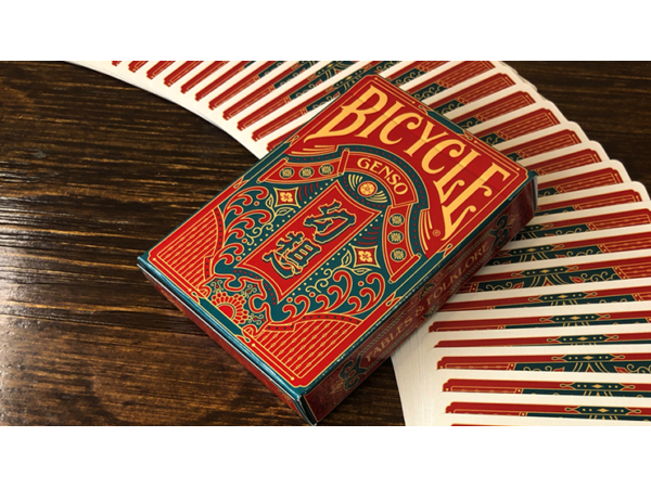 Bicycle Genso Green Playing Cards by Card Experiment