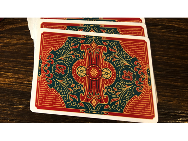 Bicycle Genso Green Playing Cards by Card Experiment
