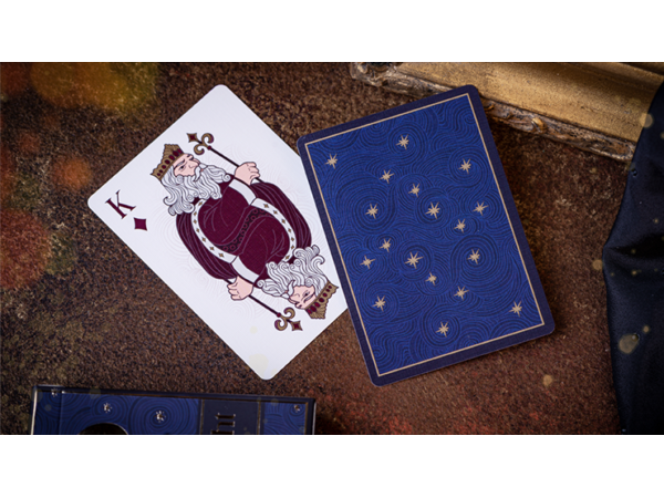 Elephant Playing Cards (Starry Night)