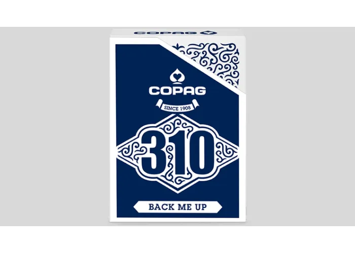 Copag 310 Back Me Up (Blue) Playing Cards / Blank Back