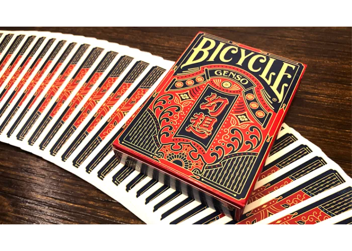 Bicycle Genso Blue Playing Cards by Card Experiment